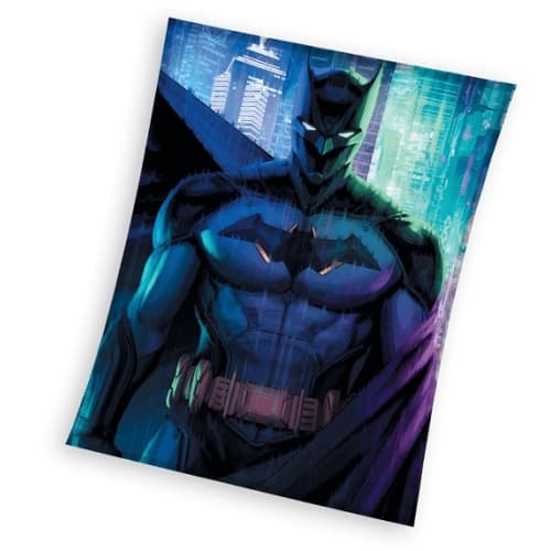 BATMAN детско одеяло корал 150x200 240GSM с лиценз
