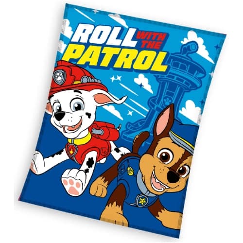 Детско меко одеяло корал 130x170 PAW PATROL 130x170 240GSM