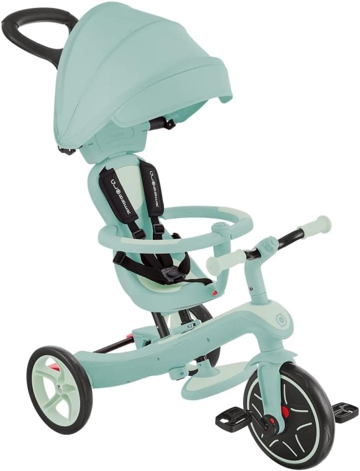 Детска триколка 4 в 1 GLOBBER EXPLORER TRIKE ECOLOGIC, пистачио