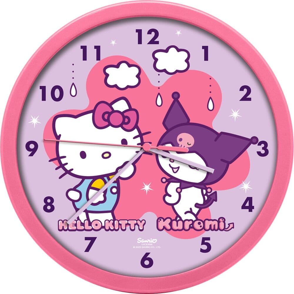 Стенен часовник Hello Kitty and Friends
