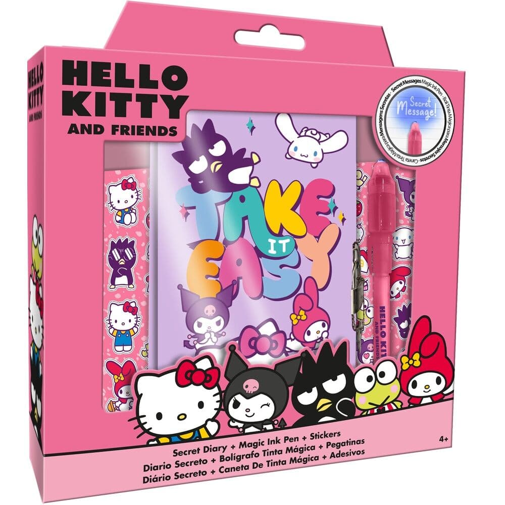 Дневник с магически химикал Hello Kitty and Friends
