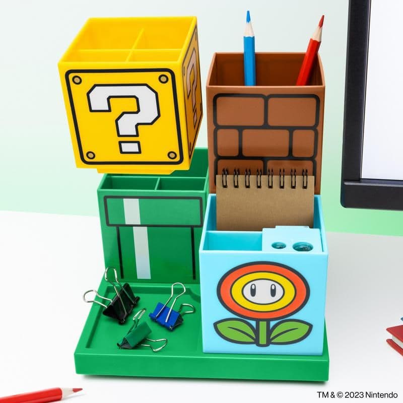 Органайзер за бюро 15 cm Paladone Super Mario