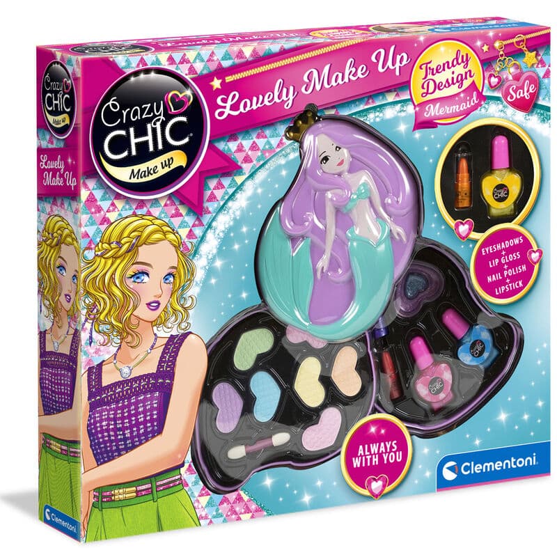 Детски комплект за грим Crazy Chic Mermaid