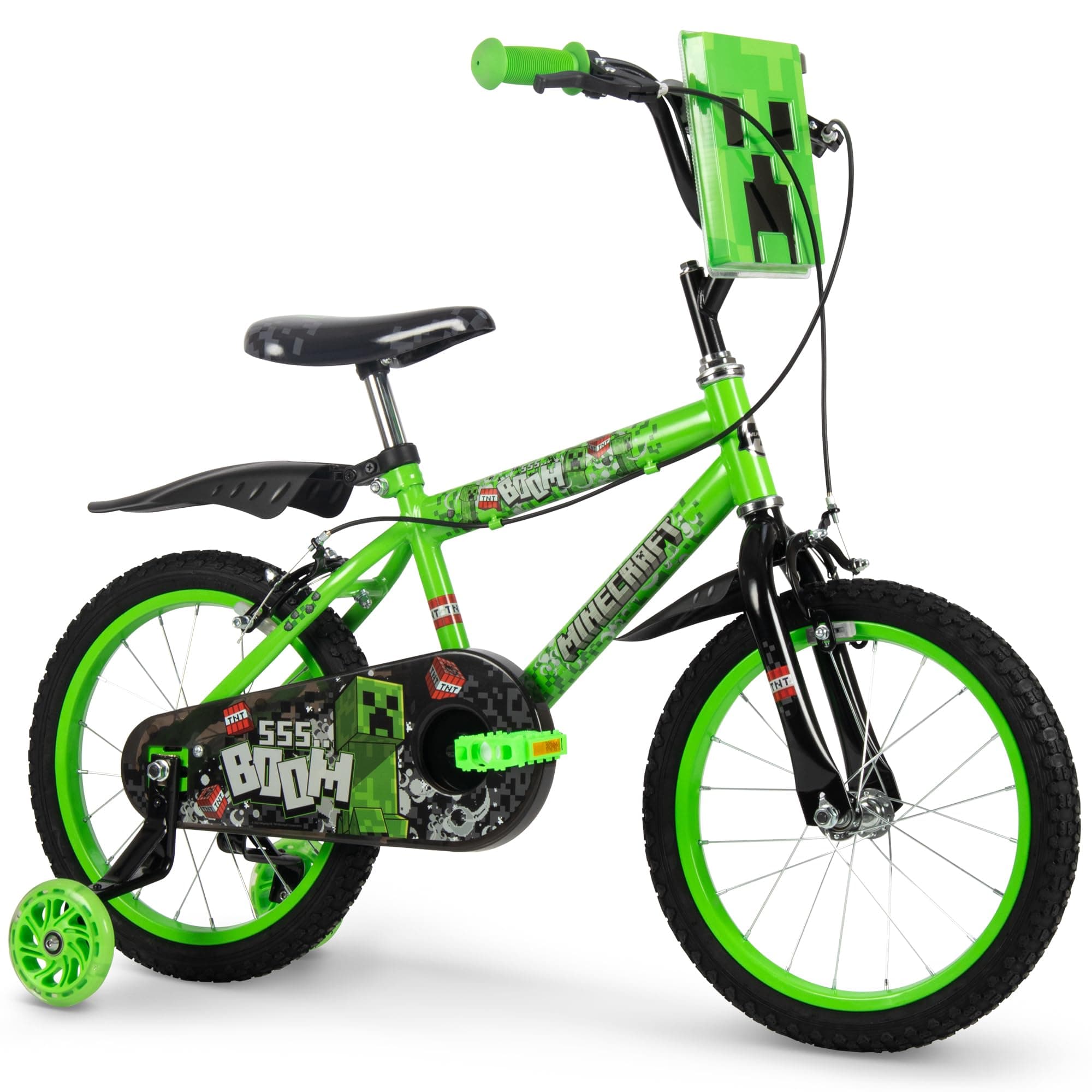 Huffy детски велосипед 16" Minecraft 21404W ЗЕЛЕН