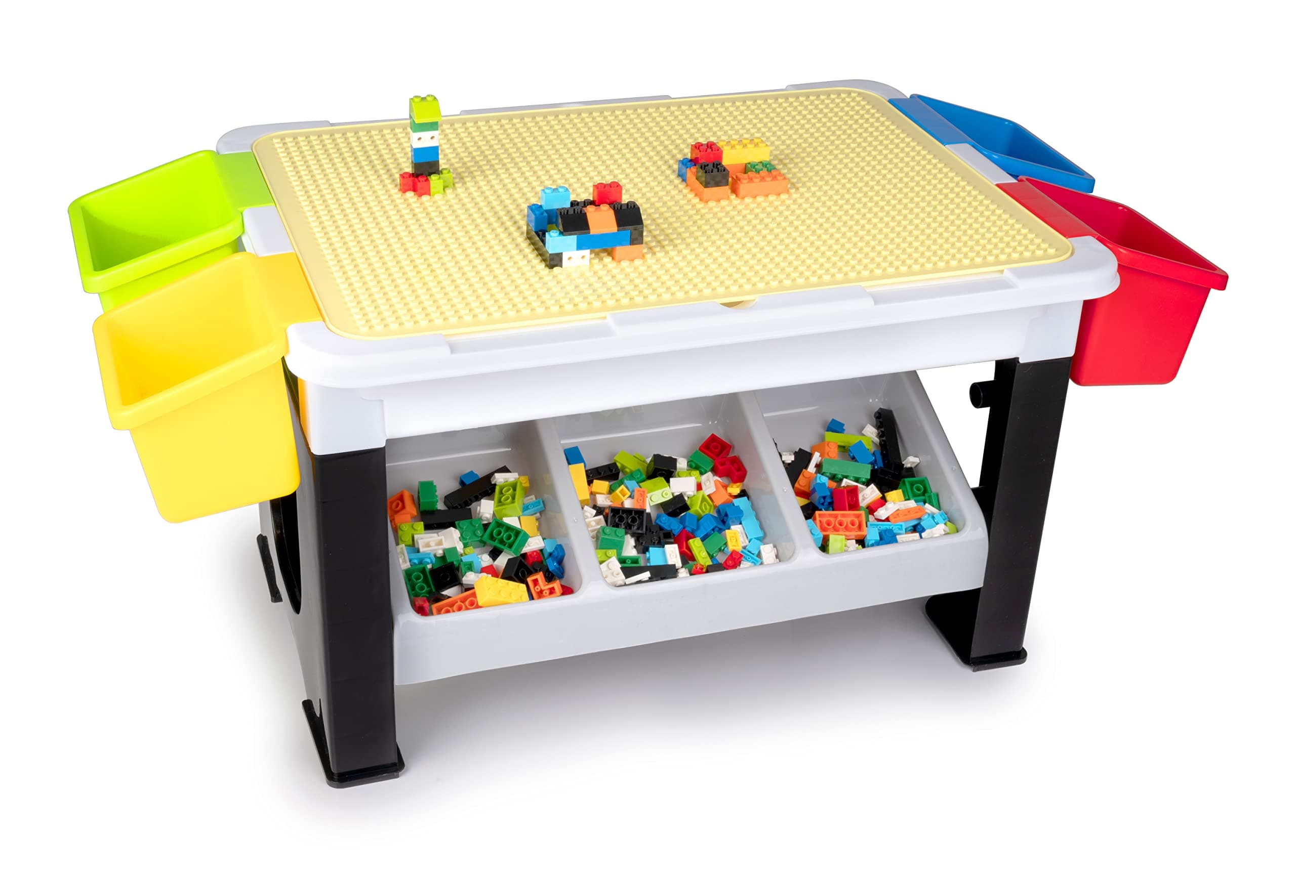 Eddy Toys детска маса с конструктор, 300 части