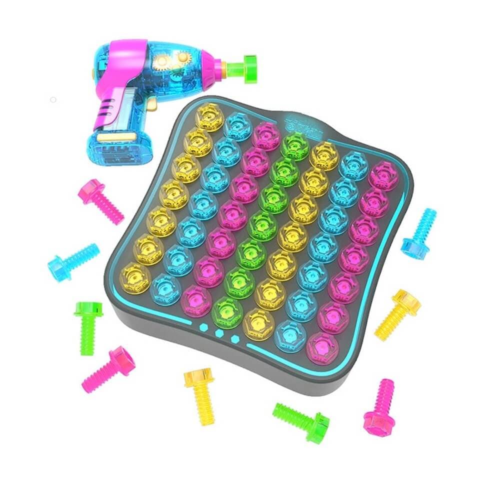 Интерактивен конструктор за деца - Learning Resources Design & Drill Brightworks (цветен)