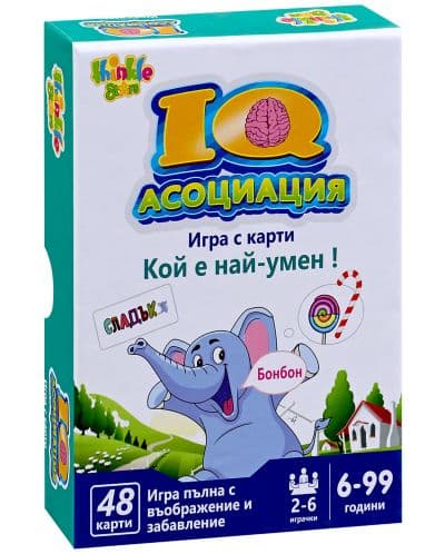 5478 IQ АСОЦИАЦИЯ ИГРА С КАРТИ