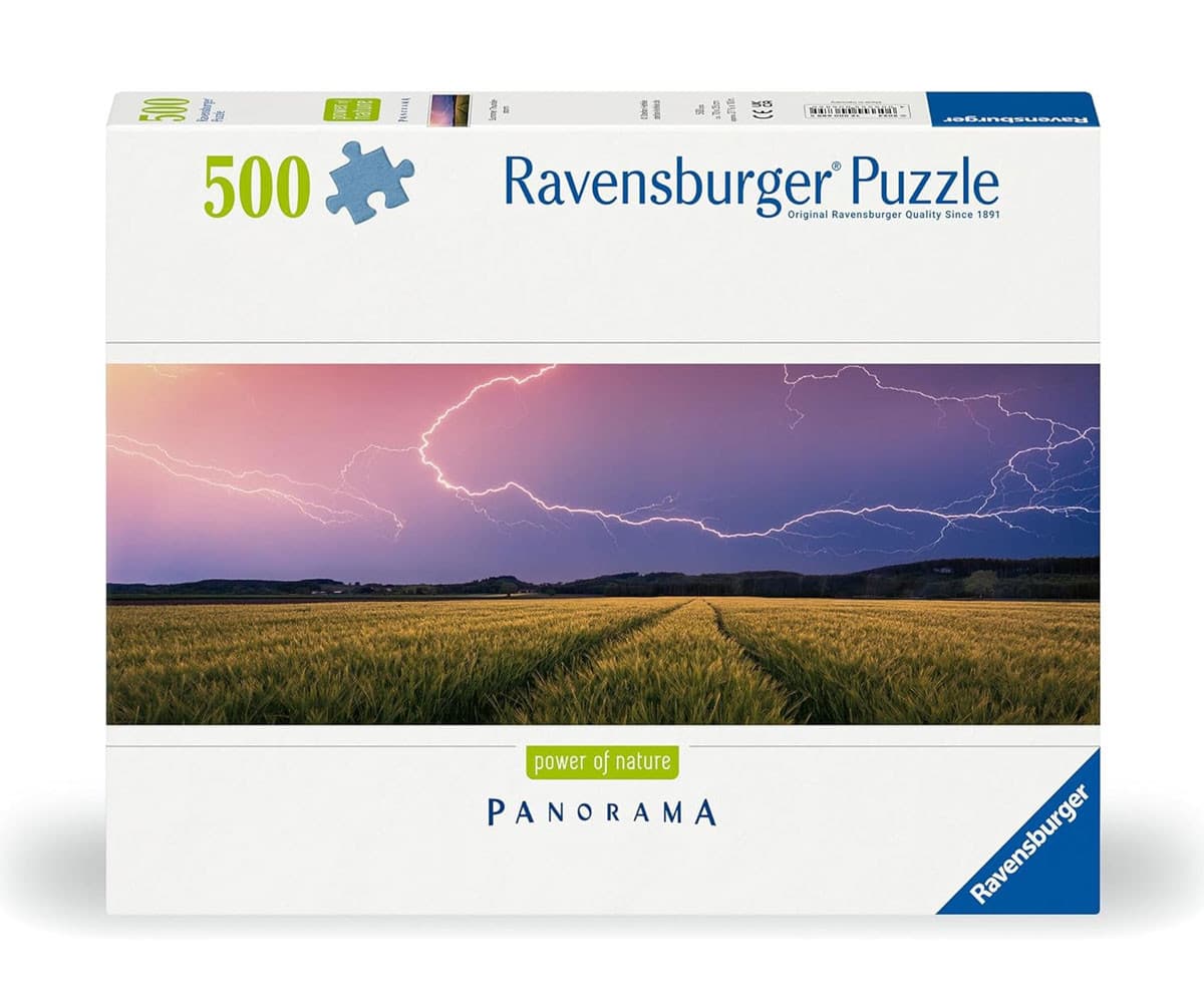 Пъзел Ravensburger панорама 500 ел. - Лятна гръмотевична буря