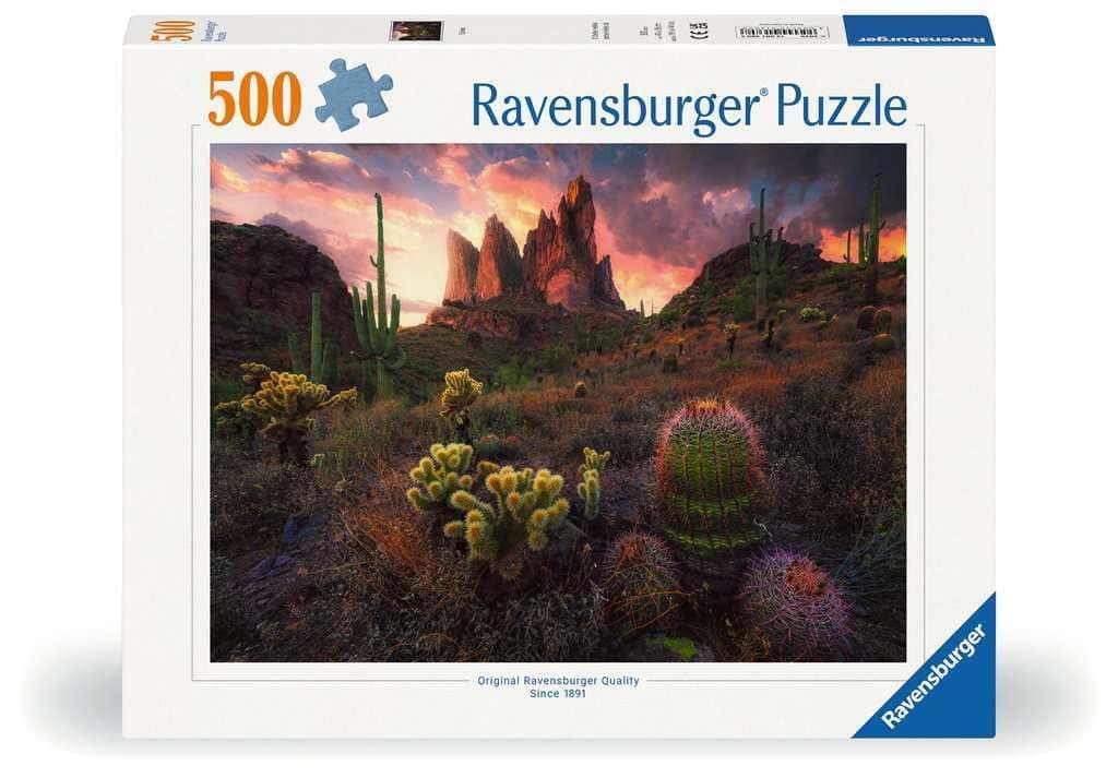 Пъзел Ravensburger 500 ел. - Кактуси