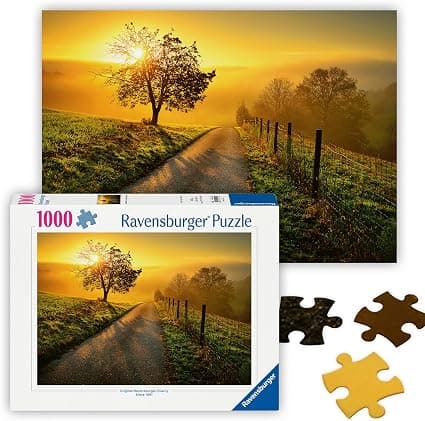 Пъзел Ravensburger 1000 ел. - Сутрешен пейзаж