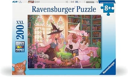 Пъзел Ravensburger 200 ел. XXL - Омагьосваща библиотека
