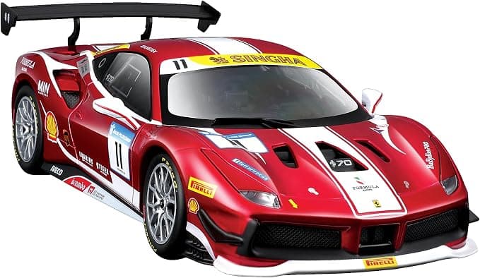 Bburago Ferrari - модел на кола 1:24 - 488 Challenge