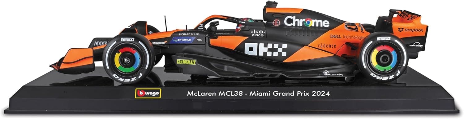 Bburago F1 - модел на кола 1:24 - McLaren MCL38 номер 81