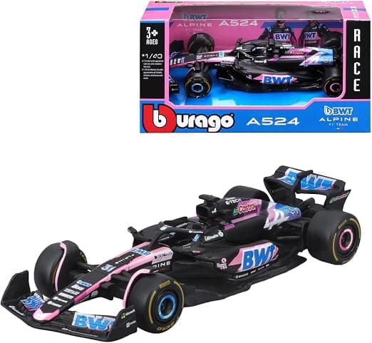 Bburago F1 - модел на кола 1:43 - Alpine A524 2024