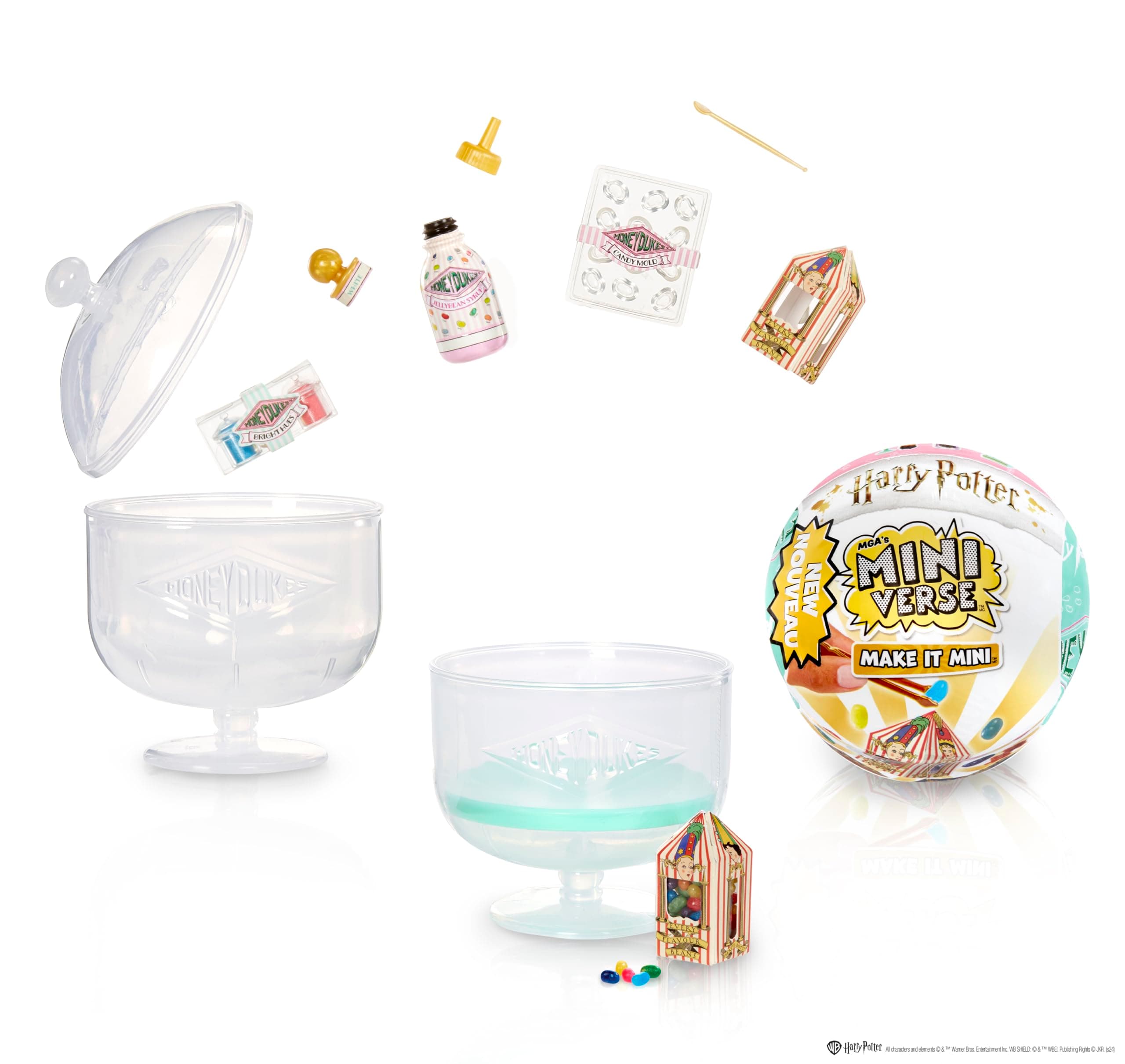 Miniverse в сфера - Make it Mini: Колекционерски комплект Harry Potter Honeydukes