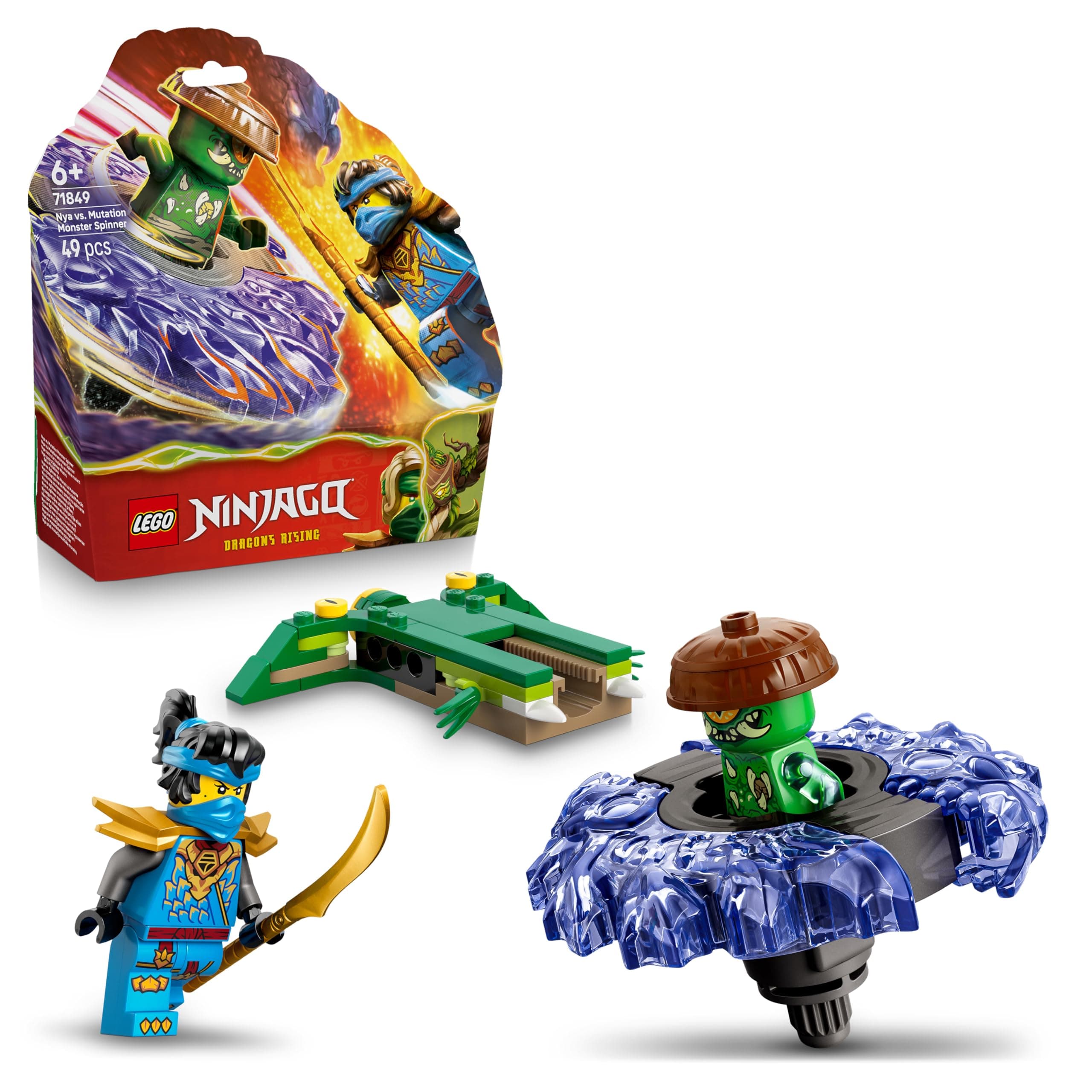 LEGO® NINJAGO 71849 - Спинер с Ния срещу стихийно чудовище