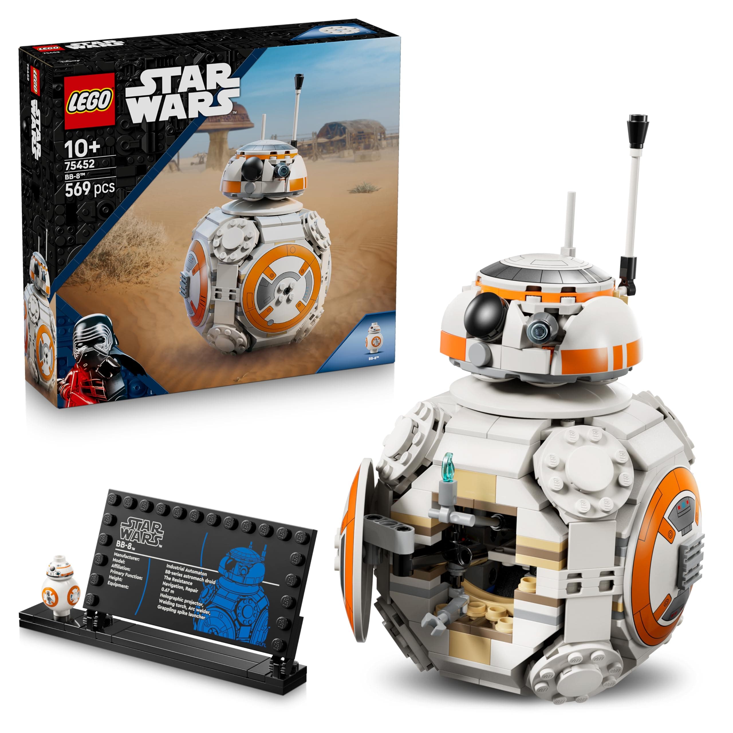 LEGO® Star Wars 75452 - Дроид астромеханик BB-8™