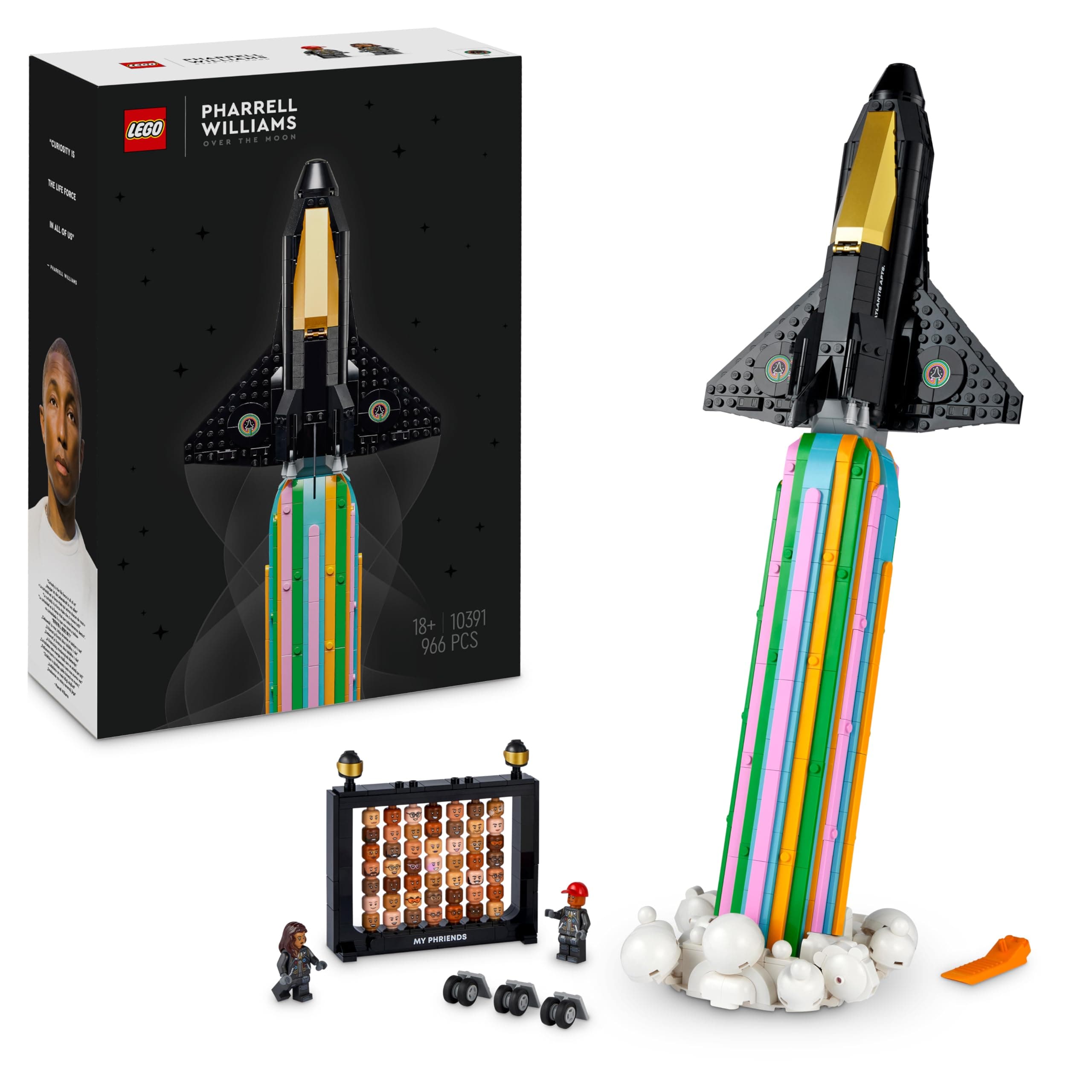 LEGO® Icons 10391 - Над луната с Фарел Уилямс