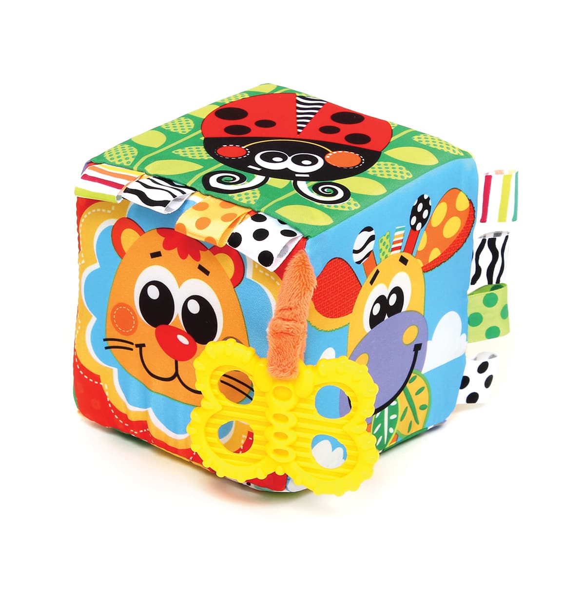 PLAYGRO МЕКО КУБЧЕ ЗАБАВЛЕНИЕ С ПРИЯТЕЛИ 3М+
