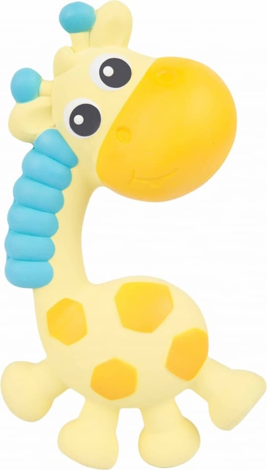 PLAYGRO ГРИЗАЛКА ПИСКУН ОТ КАУЧУК ЖИРАФ ДЖЕРИ 3М+