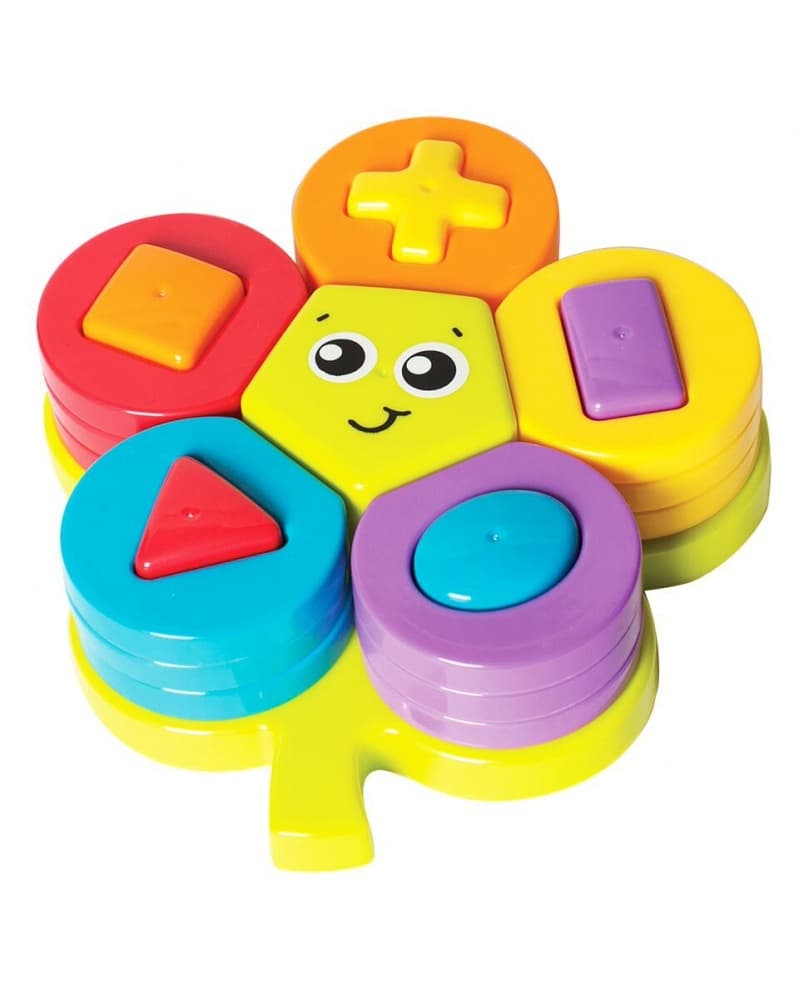 PLAYGRO Активна играчка с форми за подреждане Хипопотам (12-36м)