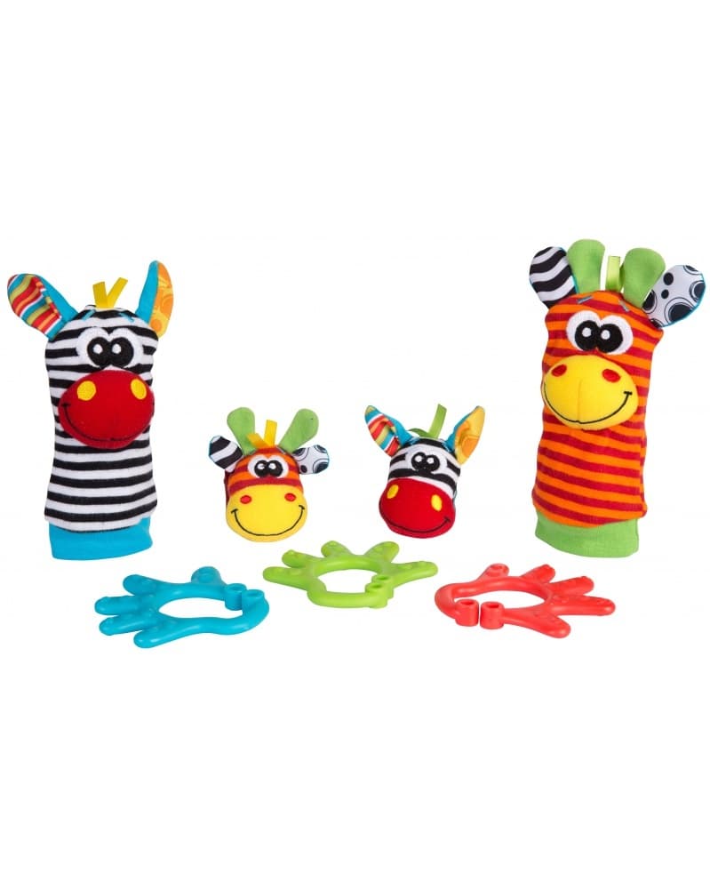 PLAYGRO ПОДАРЪЧЕН КОМПЛЕКТ ПРИЯТЕЛИ ОТ ДЖУНГЛАТА, 0М+