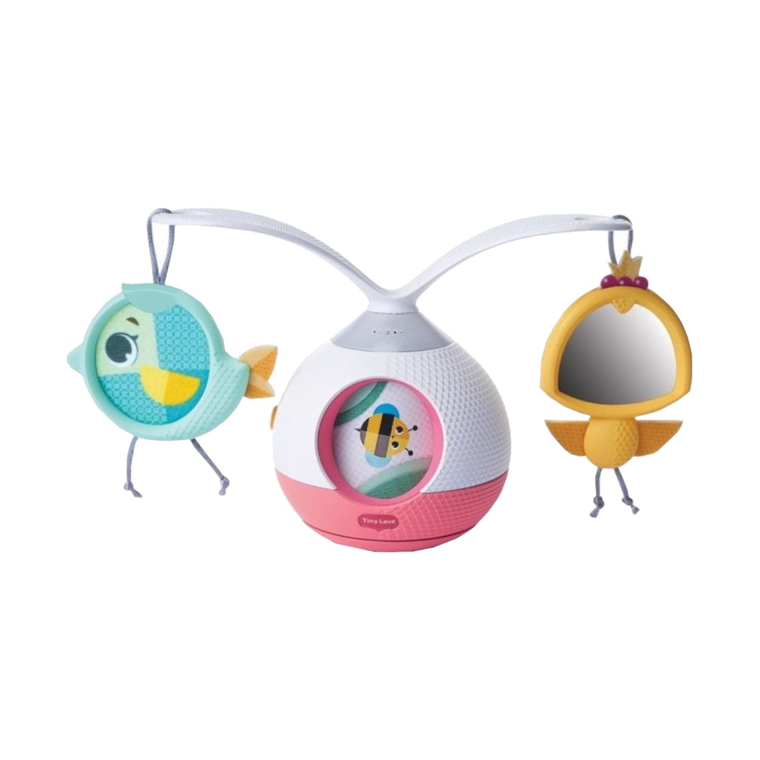 TINY LOVE Музикална играчка за количка и игра по корем 2-in-1 Tummy Time Tiny Princess, 0м+