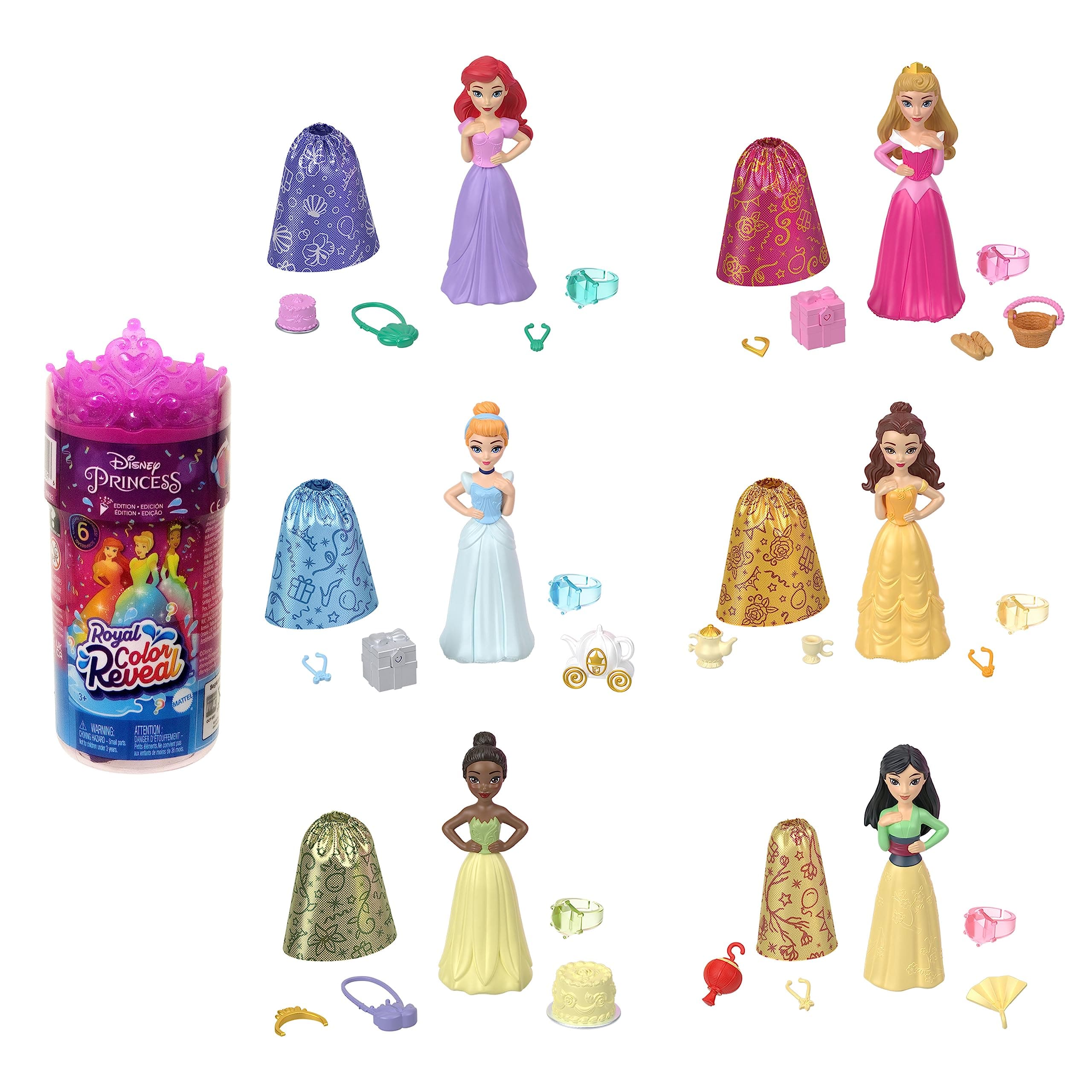 Disney Princess Кукла изненада Color Reveal S2