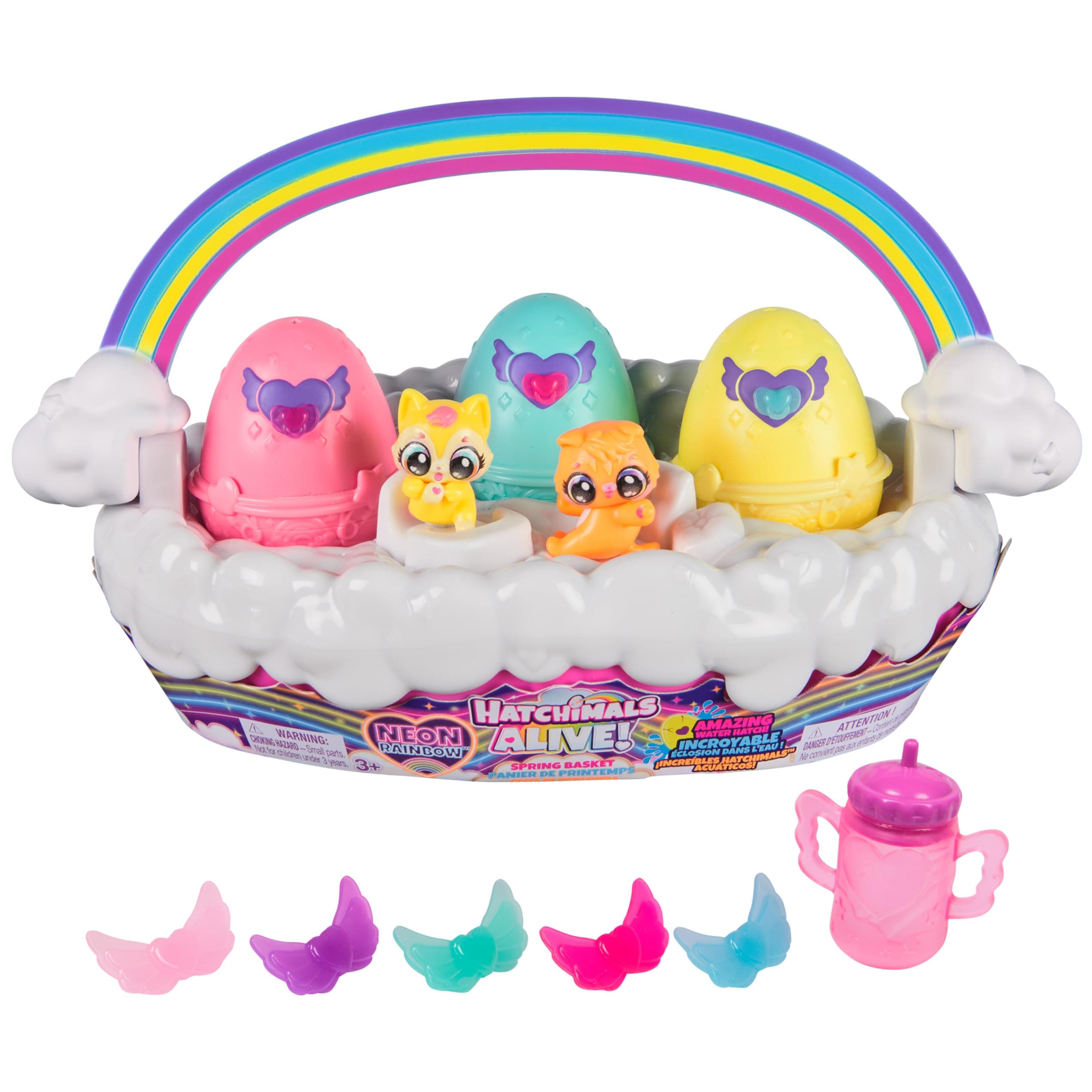 20151587 Сет яйца Neon Rainbow Spring Basket