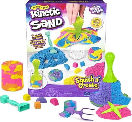Кинетичен пясък 382 г. SQUISH N CREATE