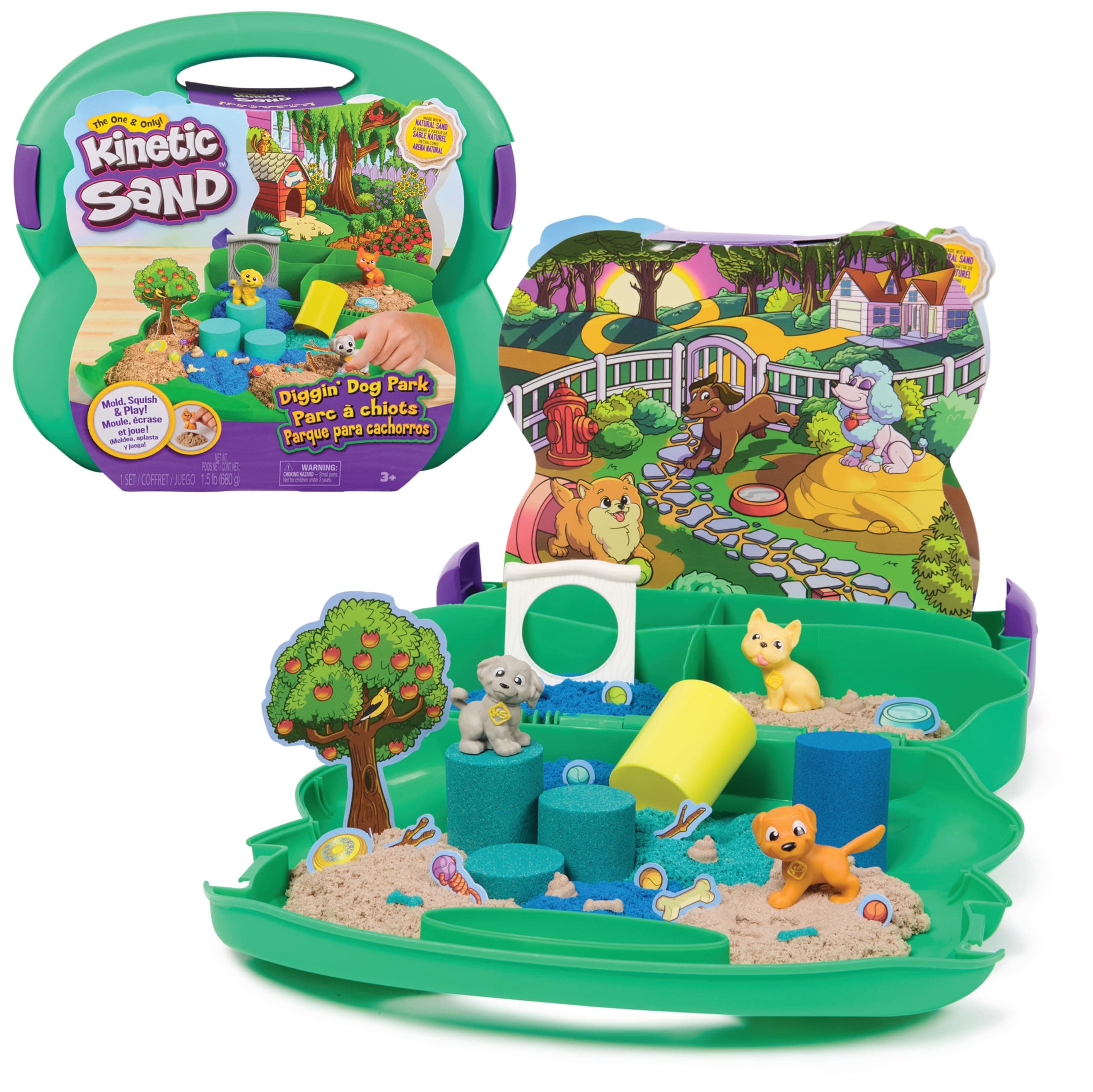 Кинетичен пясък 680г Diggin’ Dog Park
