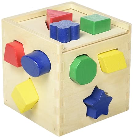 575 Дървен куб сортер Classic Toy
