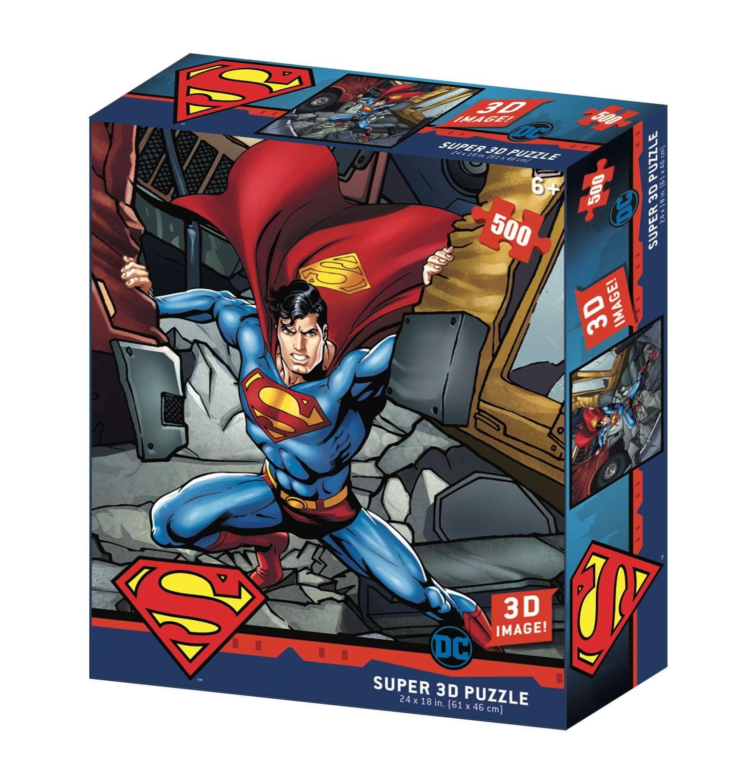 3D пъзел Superman 500 части