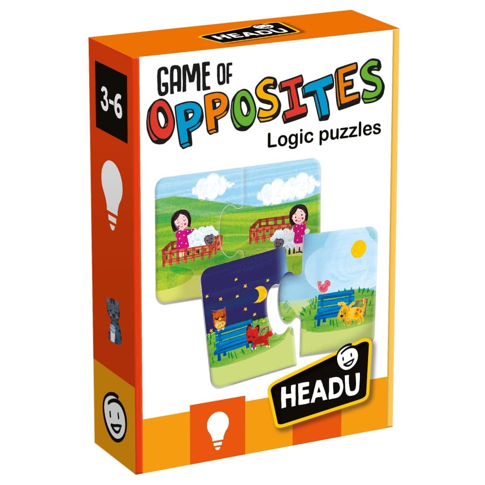 Образователна игра, Headu, Противоположности