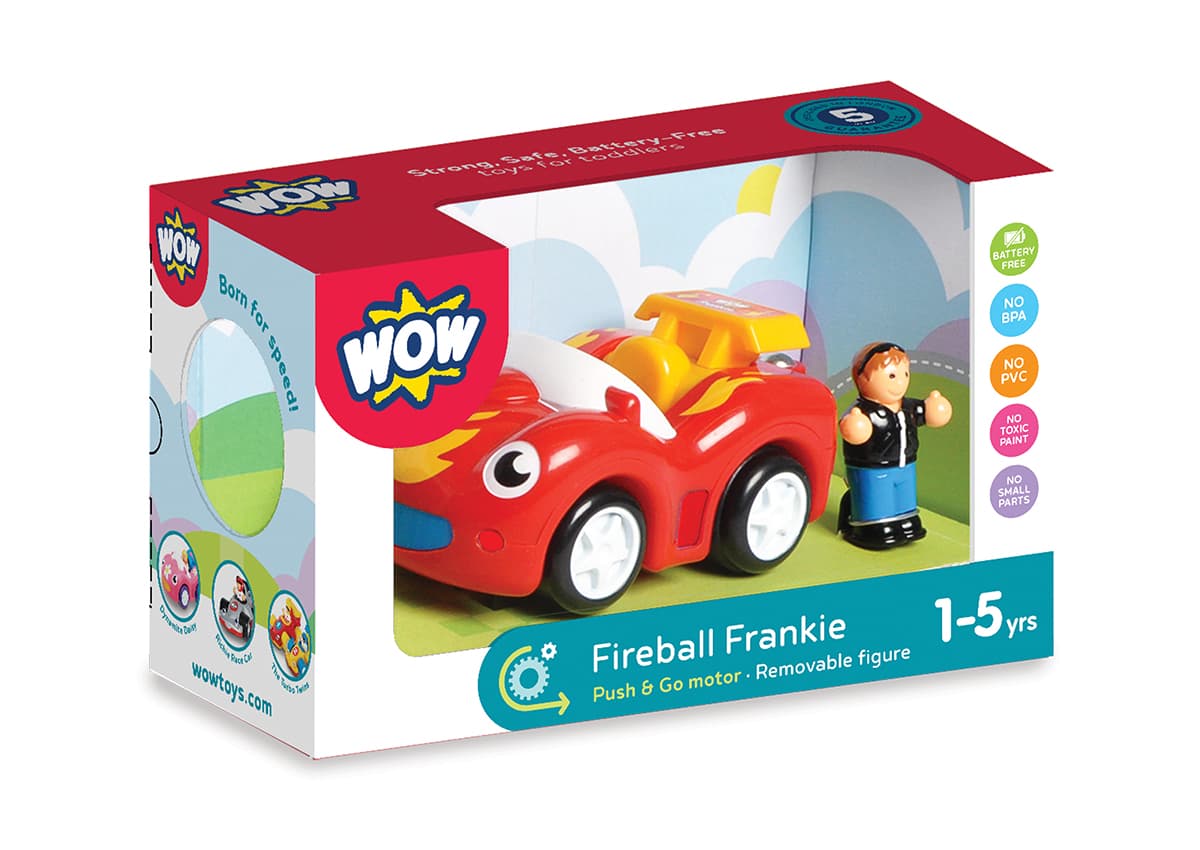Количка за игра, WOW Toys, Огненият Франки