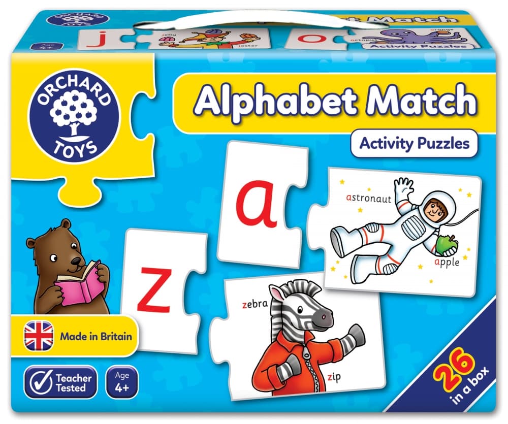 Образователен пъзел, Orchard Toys, Съответствие на думи, 52 части