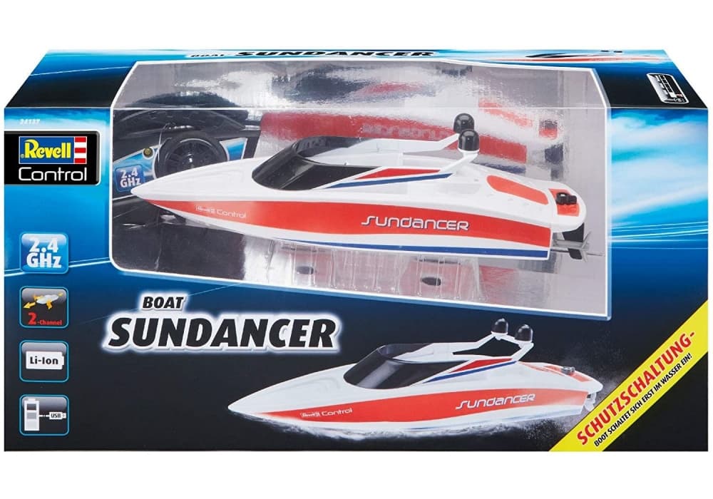Моторна лодка с дистанционно управление, Revell, Sundancer, 31.5 см