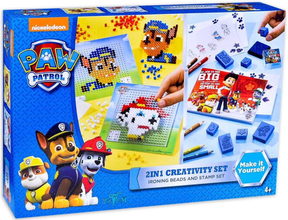 Творчески комплект, Totum, Paw Patrol 2 в 1, Печати и мозайка