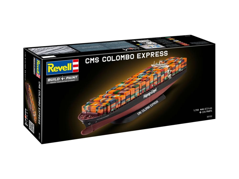 Сглобяем модел, Revell, Контейнеровоз Colombo Express, 226 части