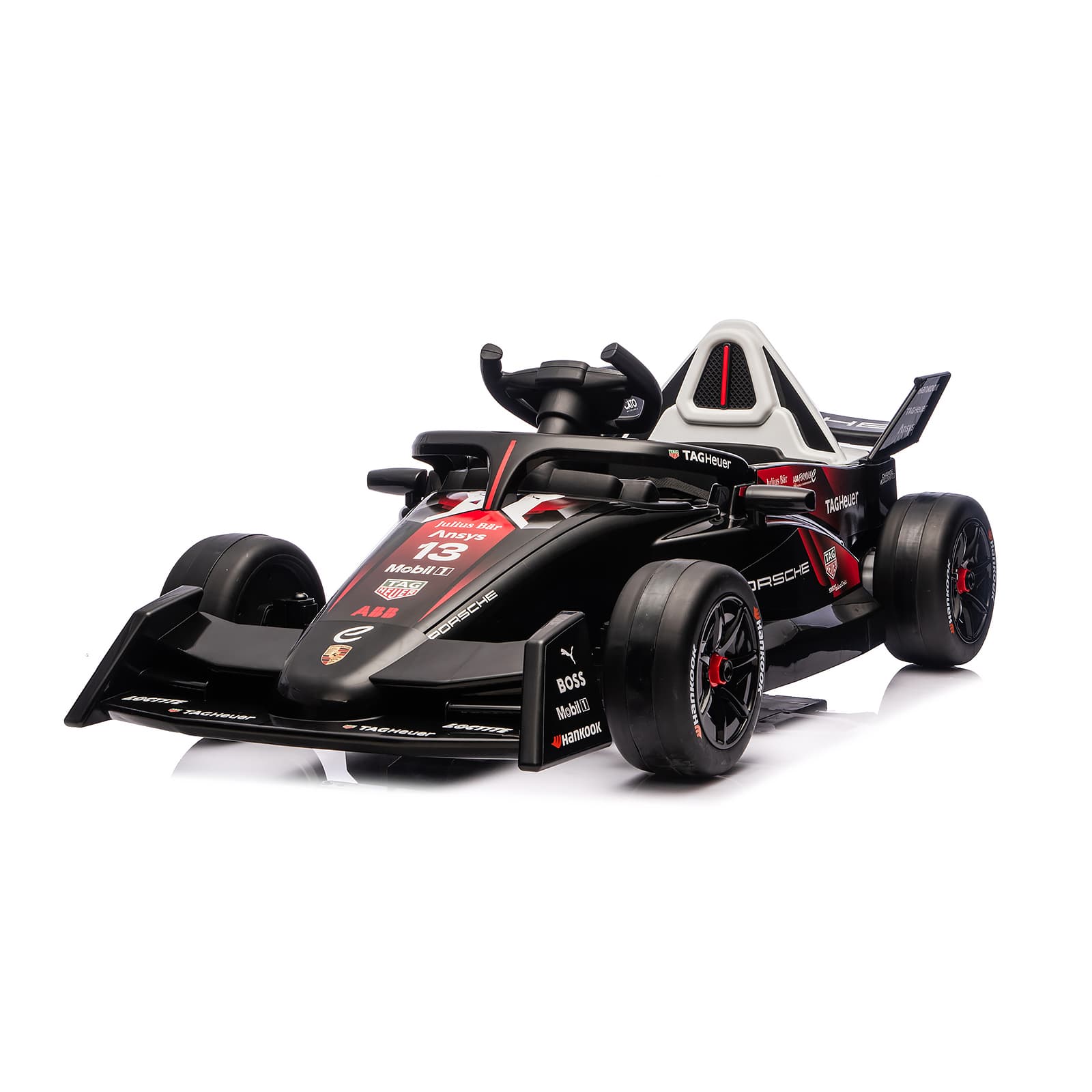 Ел. кола Formula E Porsche червена