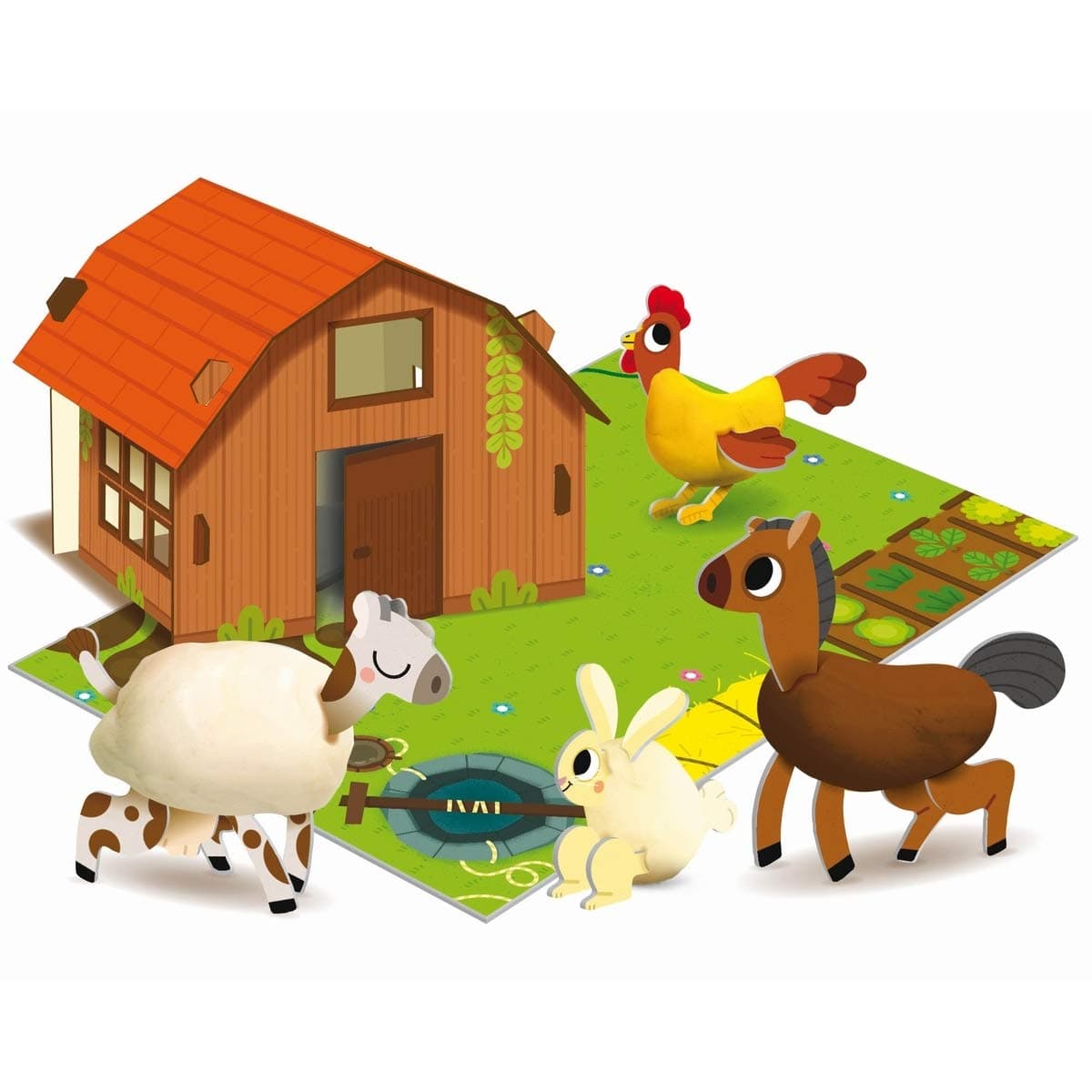 Игра Lisciani LUDATTICA MY CREATIVE PLAYSET Funny Farm