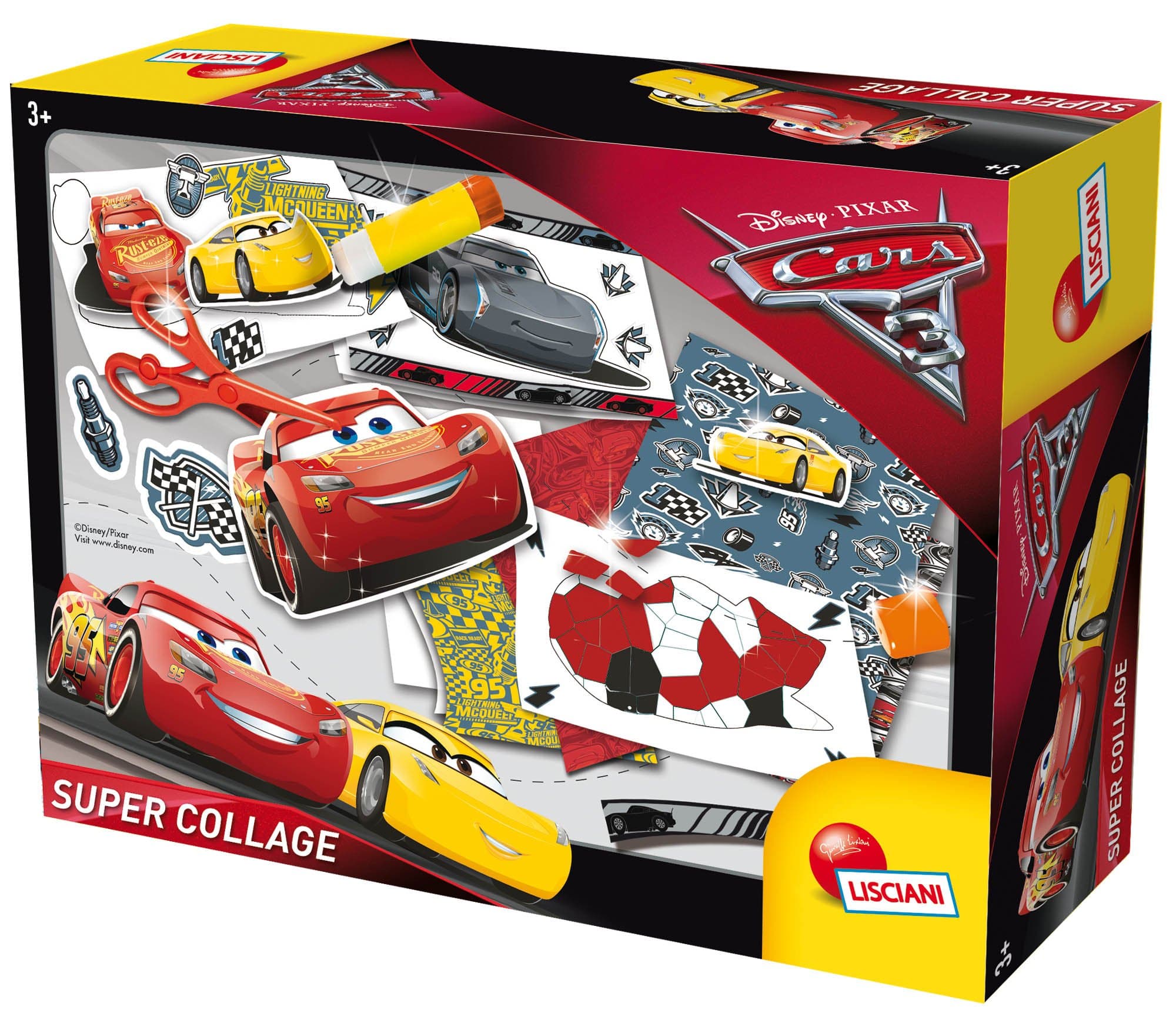 Супер колаж Lisciani CARS 3 60399