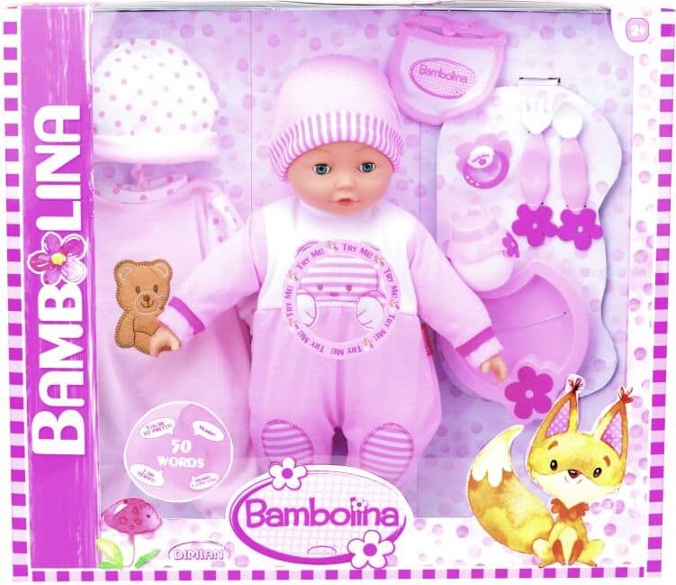 Говореща кукла BAMBOLINA CAMELIA