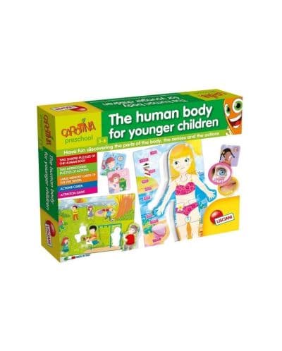 Образователна игра Lisciani CAROTINA HUMAN BODY 66179