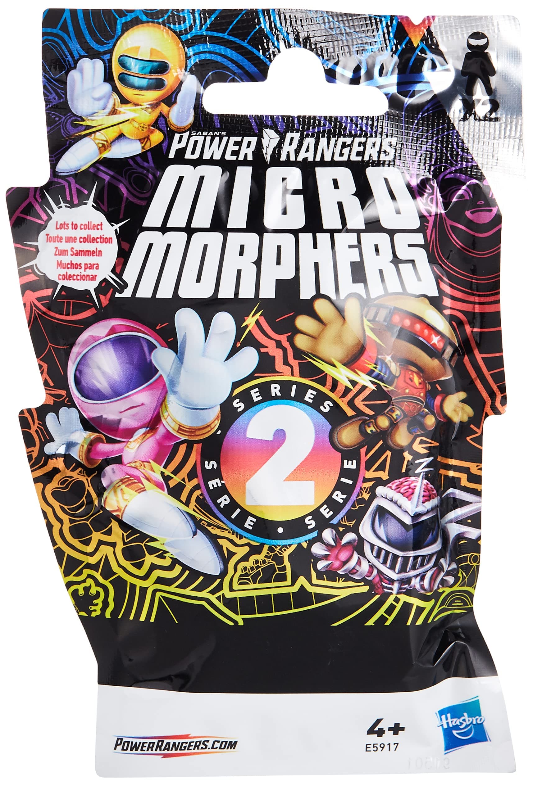 Фигурa изненада Hasbro Power Ranger Micro morpher E5917