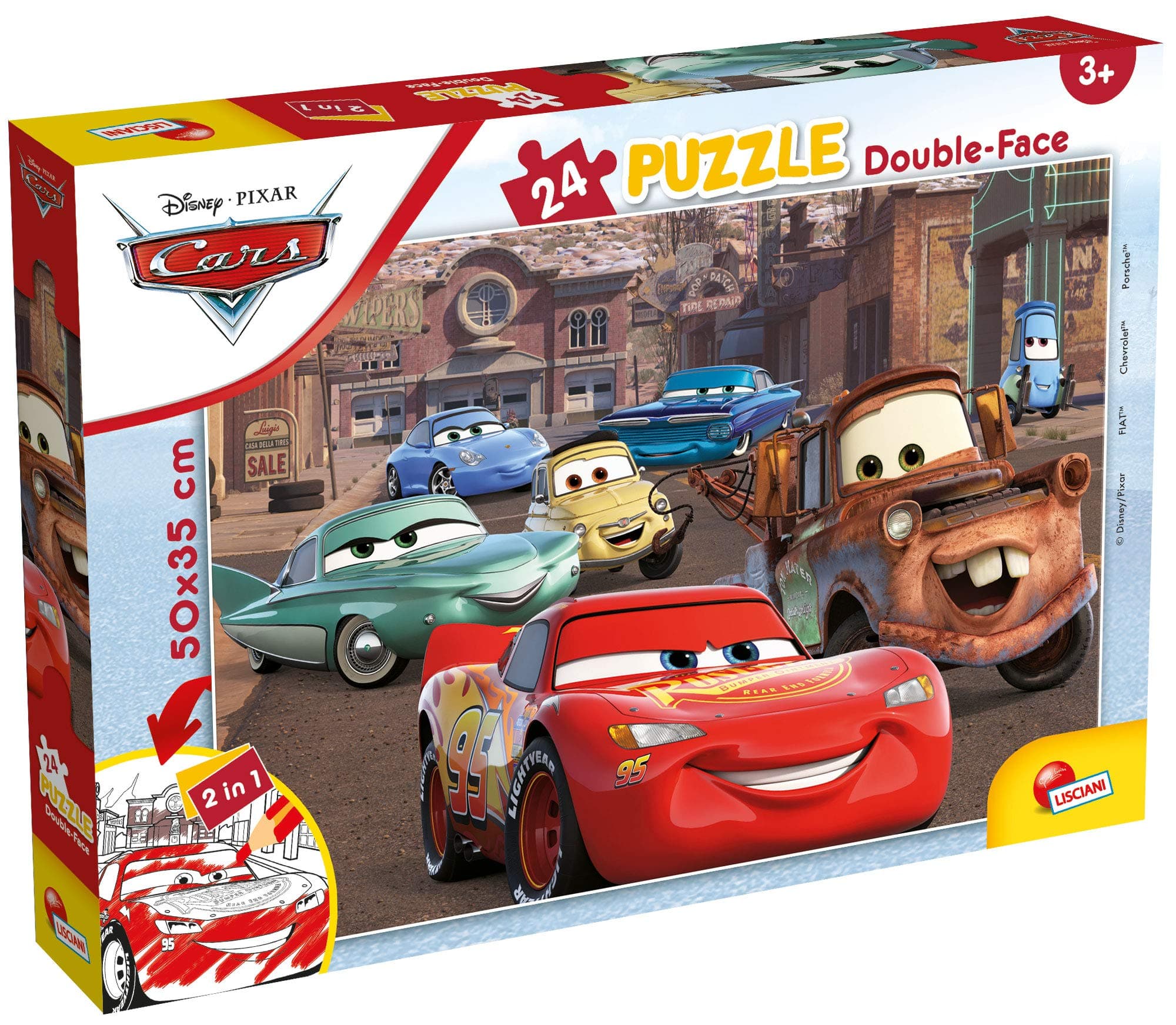 Детски пъзел Lisciani PLUS CARS 24ч. 86221