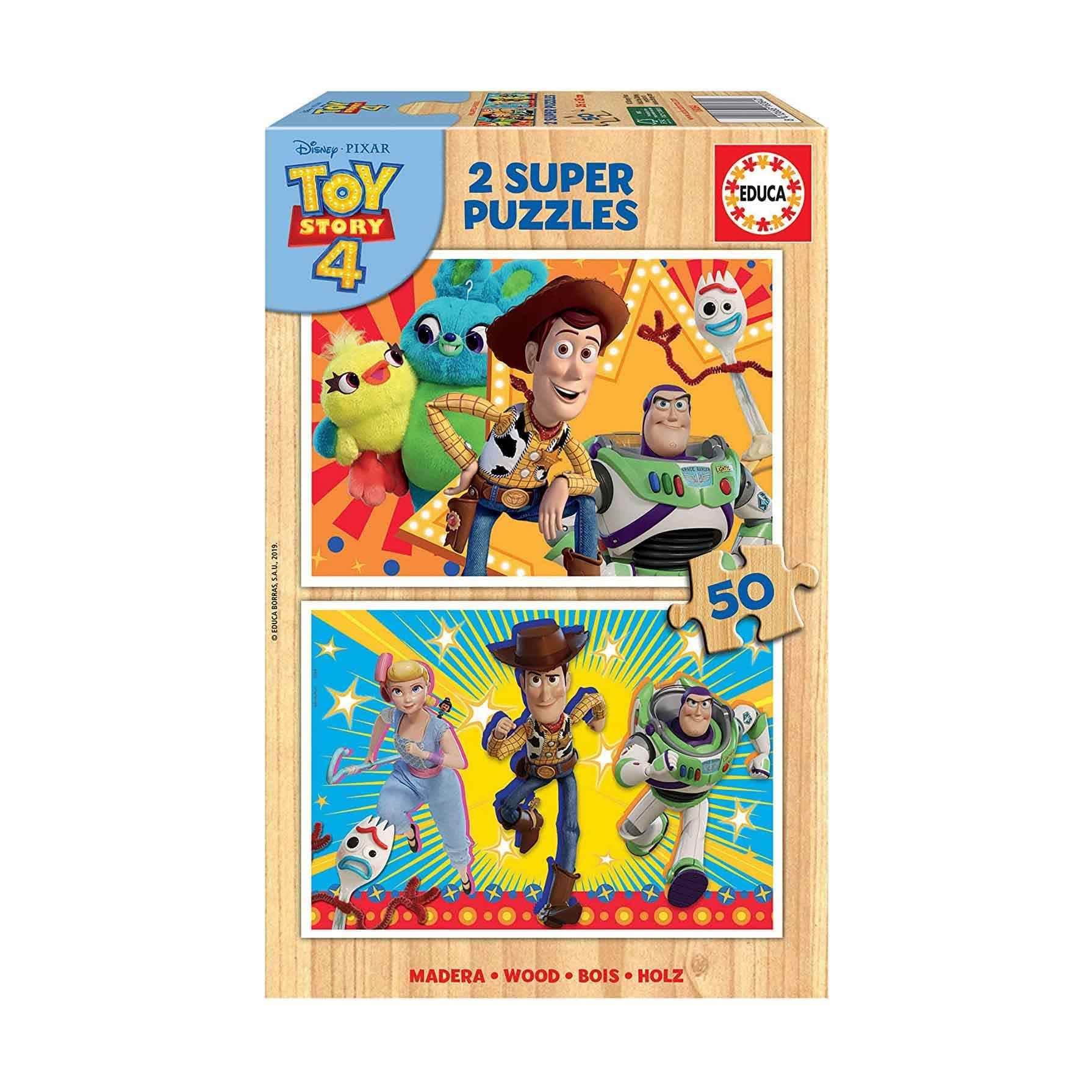 Детски пъзел Educa TOY STORY 4 2х50ч. 18084