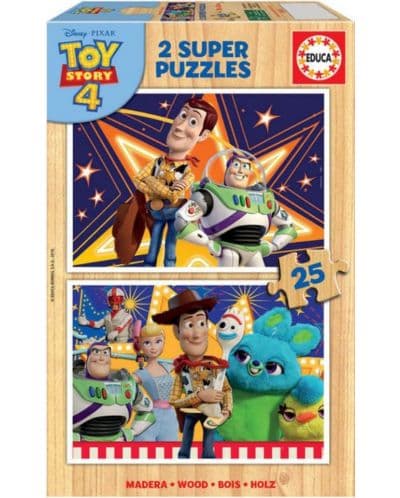 Детски пъзел Educa TOY STORY 4 2х25ч. 18083