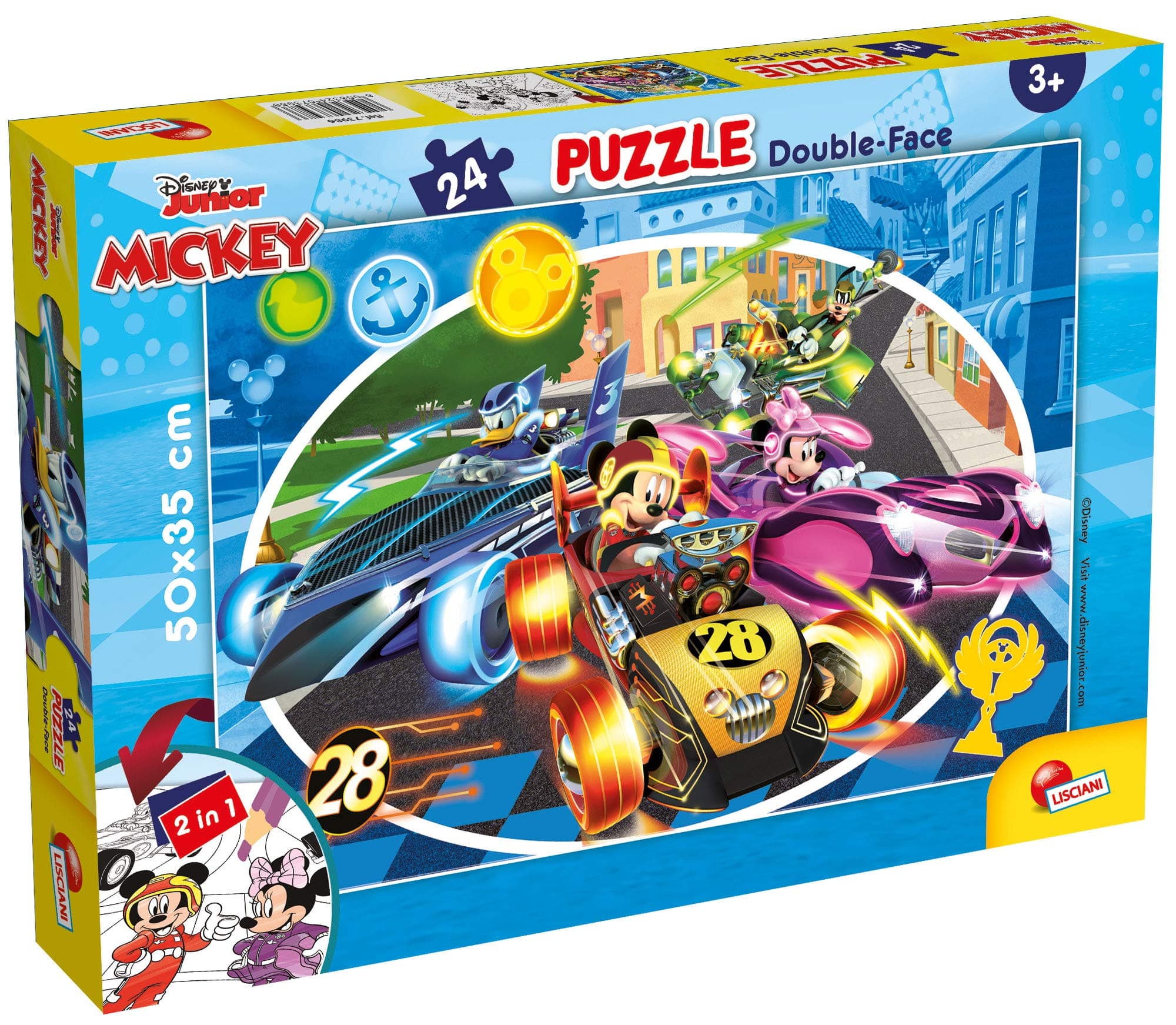 Детски пъзел Lisciani PLUS MICKEY 24ч. 73986
