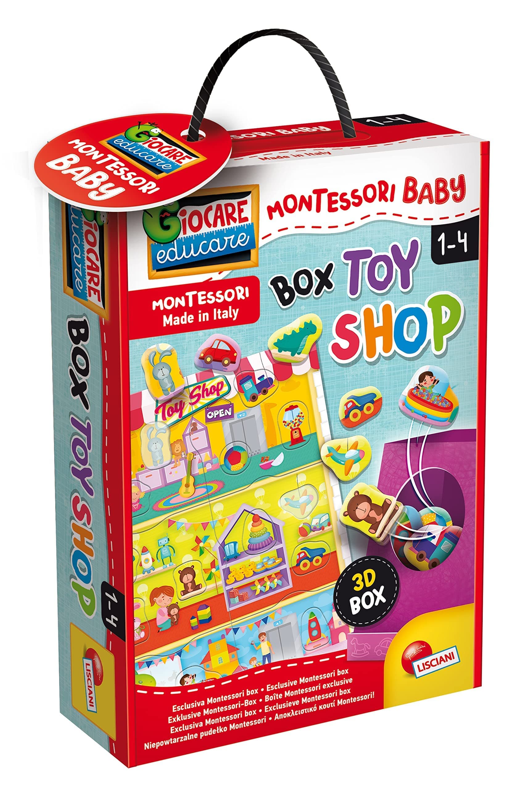 Пъзел Lisciani Монтесори Baby Box Магазин за играчки